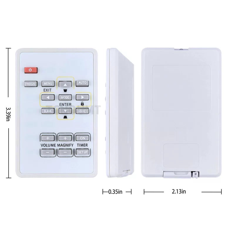 Projector Remote For Mitsubishi ES200U EW230U-ST EW270U EW330U EW331U-ST [5]