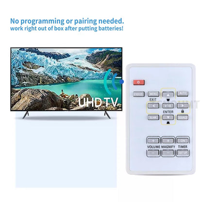 Projector Remote For Mitsubishi ES200U EW230U-ST EW270U EW330U EW331U-ST [6]