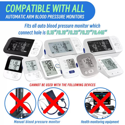 Quality Blood Pressure Cuff Compatible with Omron 9"-17"(22-42cm) Extra Large [3]