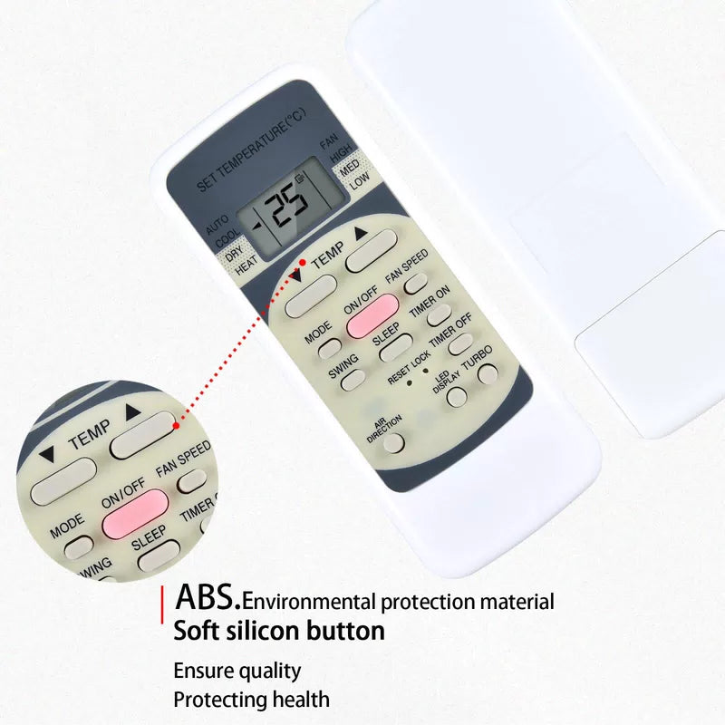 R51M/E For Midea AC Air Conditioner Remote Control R51M/BGE R51D/E R51M/CE [4]