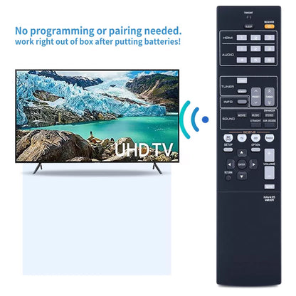 RAV435 WW51070 Remote Control For Yamaha AV Receiver HTR-2064 YHT-196 HTR2064SZ [6]