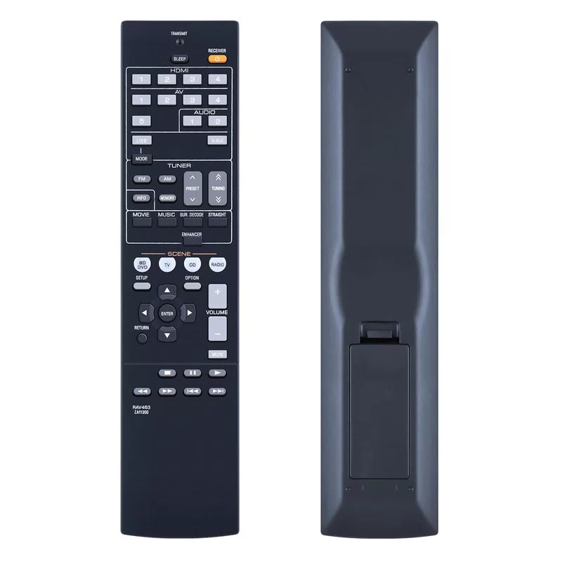 RAV463 ZA11350 Remote Control For Yamaha AV Receiver HTR-3066 RX-V375BL RX-V375 [1]