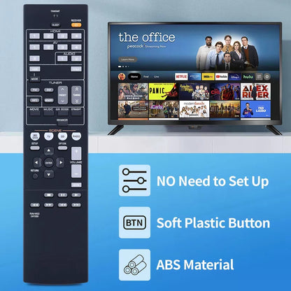 RAV463 ZA11350 Remote Control For Yamaha AV Receiver HTR-3066 RX-V375BL RX-V375 [3]