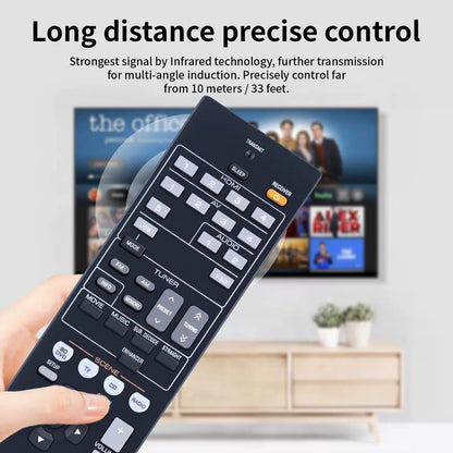 RAV463 ZA11350 Remote Control For Yamaha AV Receiver HTR-3066 RX-V375BL RX-V375 [7]