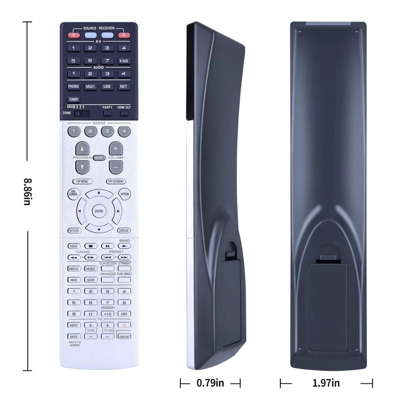RAV519 ZK06690 Remote Control For Yamaha Receiver RX-A2040 RX-A3040 [5]