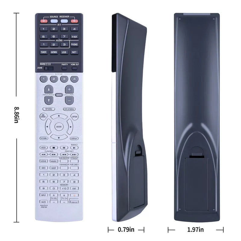 RAV544 Remote Control For Yamaha AV Receiver RX-A2050 RX-A2060 RX-A3050 RX-A3060 [5]