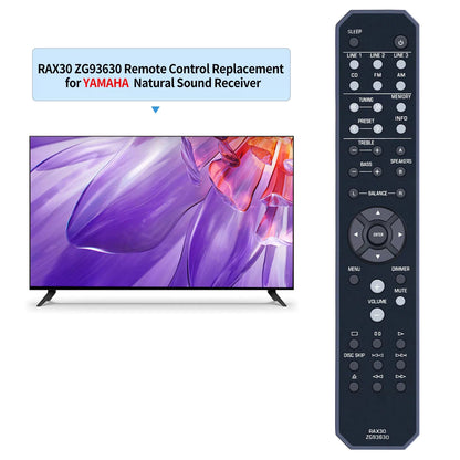 RAX30 ZG93630 Remote Control For Yamaha R-S201 RS201 Natural Sound Receiver [2]