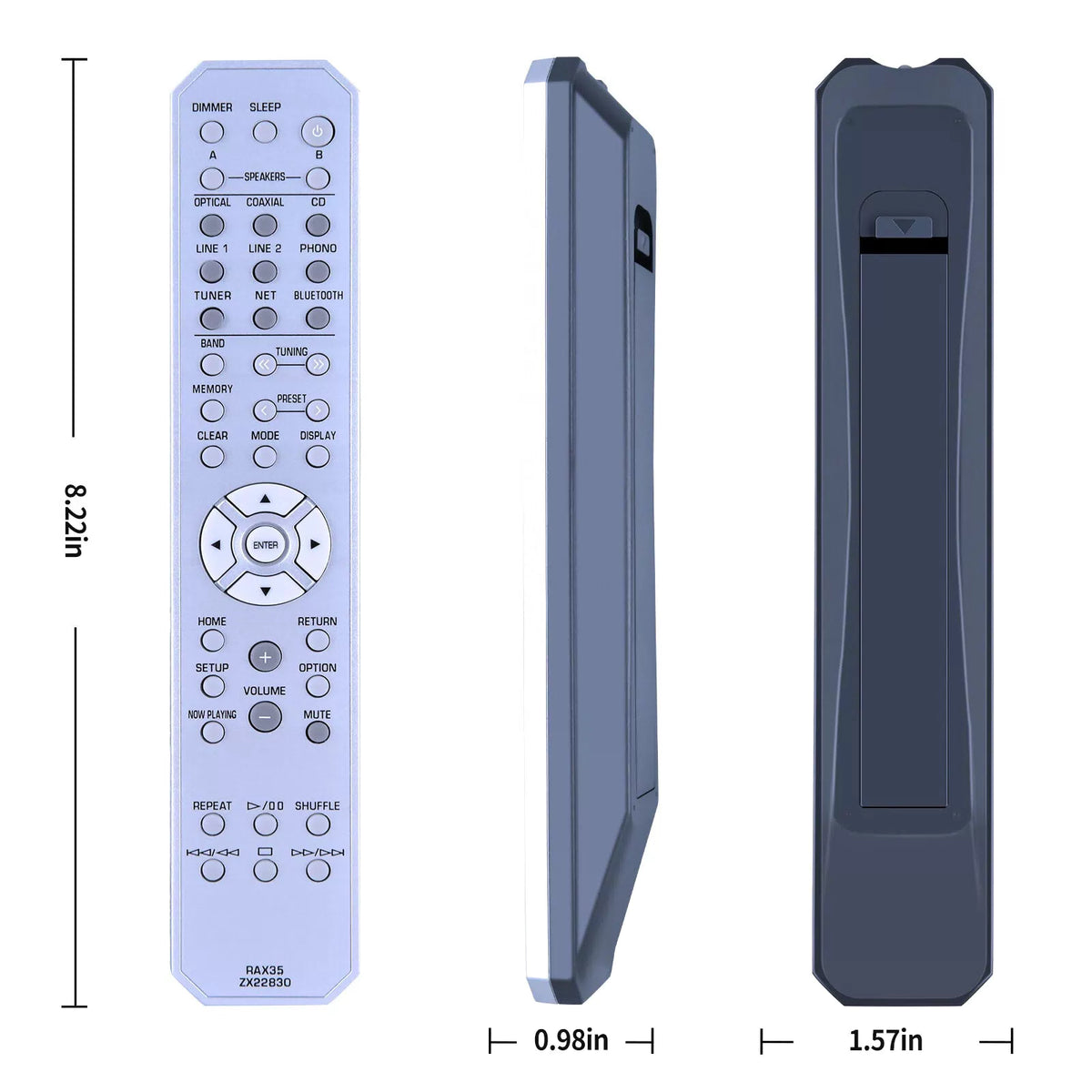 RAX35 ZX22830 Remote Control For Yamaha AV Receiver R-N303 RN303 [5]