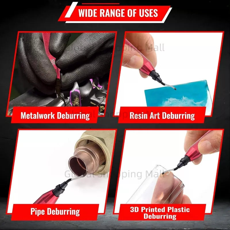 RB3000 Metal Hand Burr Trimming Knife Plastic Metal Wood Deburring Tools Rough Edge Remover Pipe Trimmer [4]