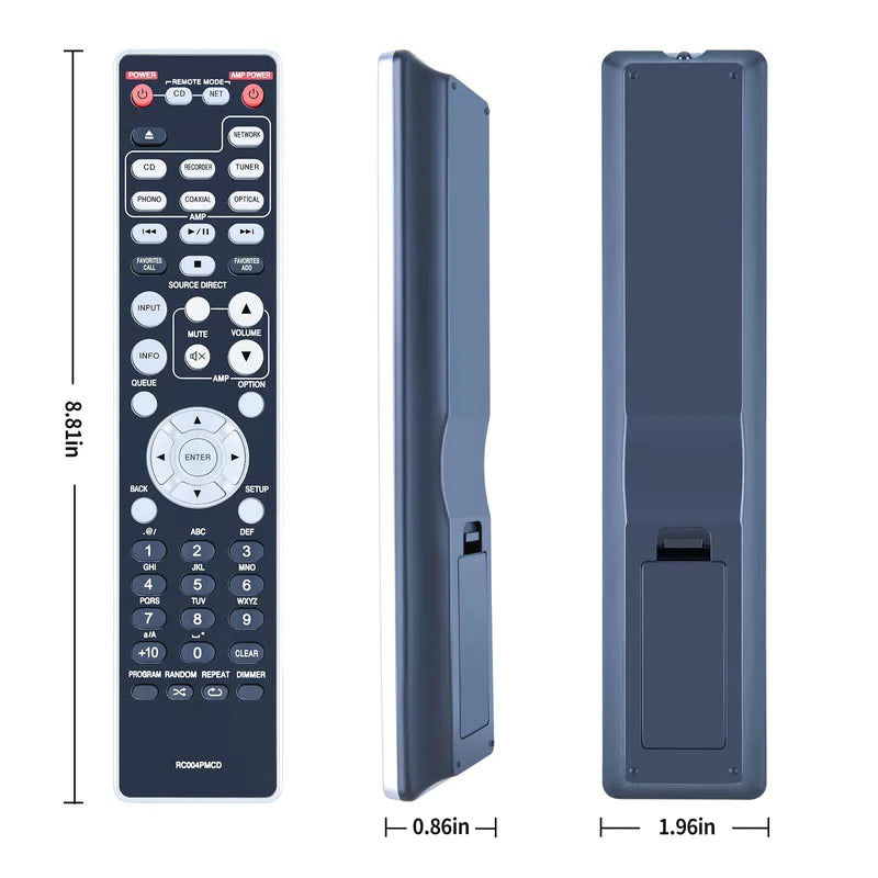 RC004PMCD Replace Remote Control For Marantz Audio CD Play­er CD6007 PM6007 [5]