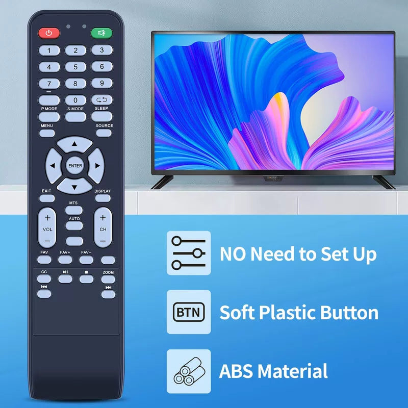 RCS00001 Remote Control For SANSUI LED TV SF4019N18 SLED2415 SLED2815 [3]