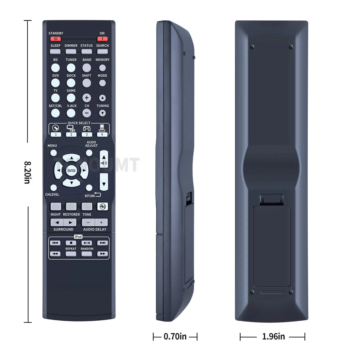 RC-1158 For DENON AV Surround Receiver Frequency Remote Control AVR1312 AVR-1311 [5]