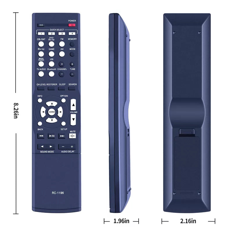 RC-1196 Remote Control For Denon AV Receiver AVR-S510 AVR-S500BT AVR-S510BT [5]