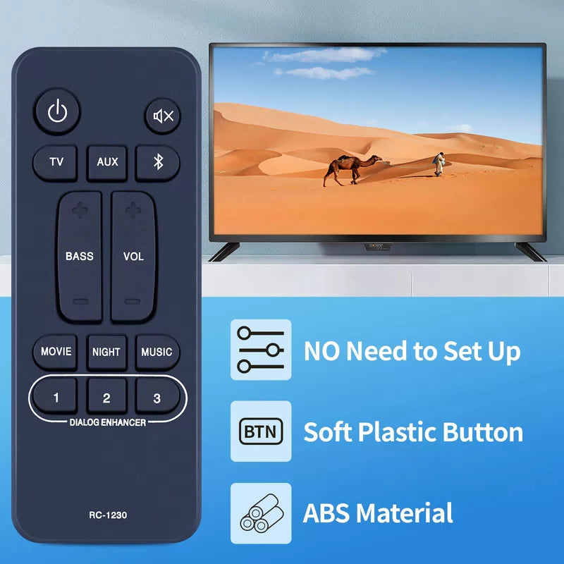 RC-1230 Replacement Remote Control For Denon Home Theater System DHT-S316 [3]