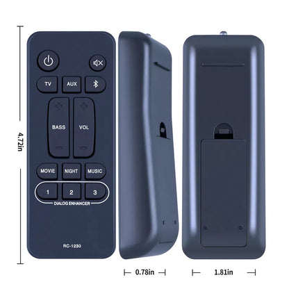 RC-1230 Replacement Remote Control For Denon Home Theater System DHT-S316 [5]