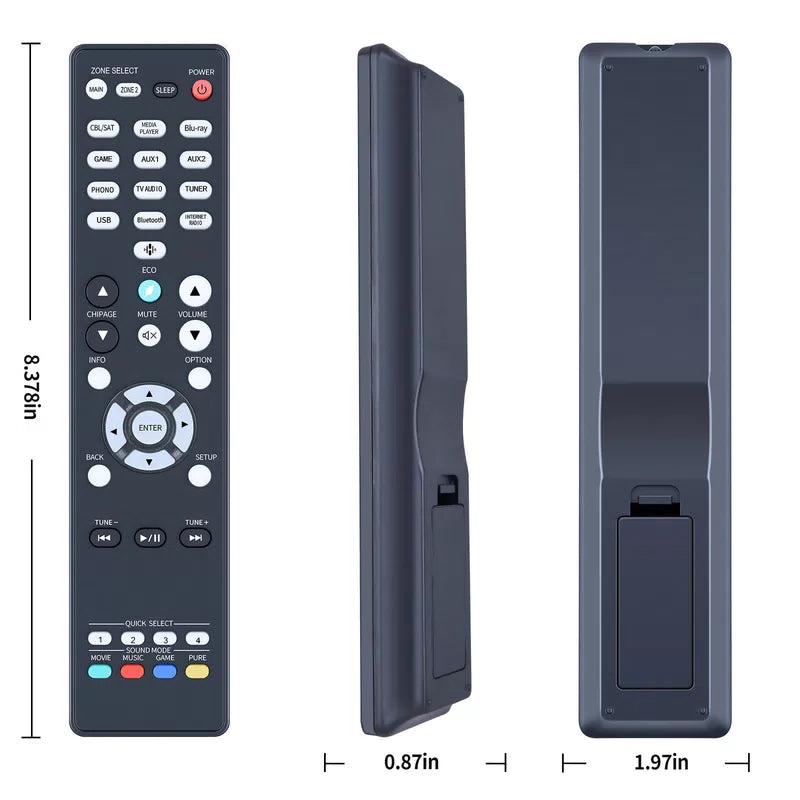 RC-1244 Remote Control For Denon AVR-S760H AVR-S770H AVR-S970H [5]
