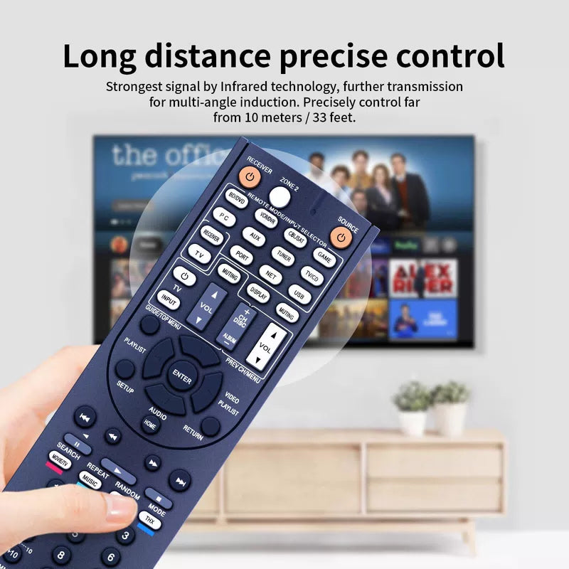 RC-803M Remote Control For Onkyo AV Reciever TX-NR609 TX-NR609B HT-S7409 [6]