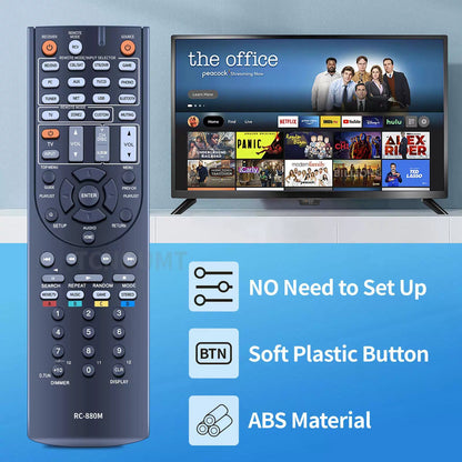 RC-880M For Onkyo AV Receiver Remote Control HT-R693 HT-RC660 HT-S7700 TX-NR636 [3]