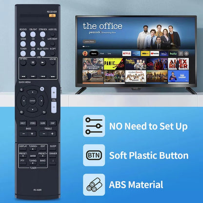 RC-928R Remote Control For Onkyo AV Receiver HT-R397 HTP395 HTS3900 TXSR353 [3]