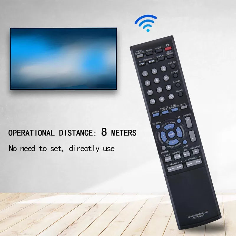 RC-RP0705 Remote Control For Kenwood Compact Hi-Fi Component System R-K711 [6]