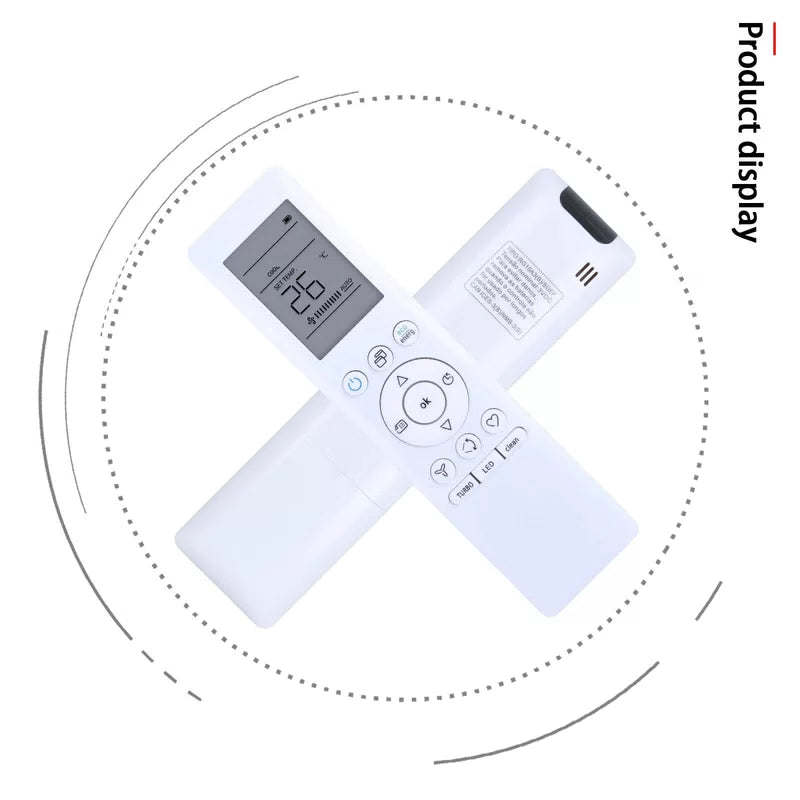 RG10A3(B)/BGEF Remote Control For Midea/Carrier/SystemAir Air Conditioner [3]