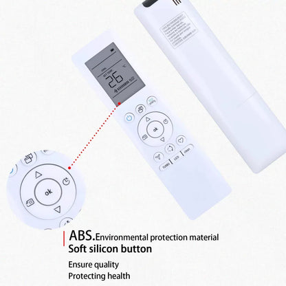 RG10A3(B)/BGEF Remote Control For Midea/Carrier/SystemAir Air Conditioner [4]