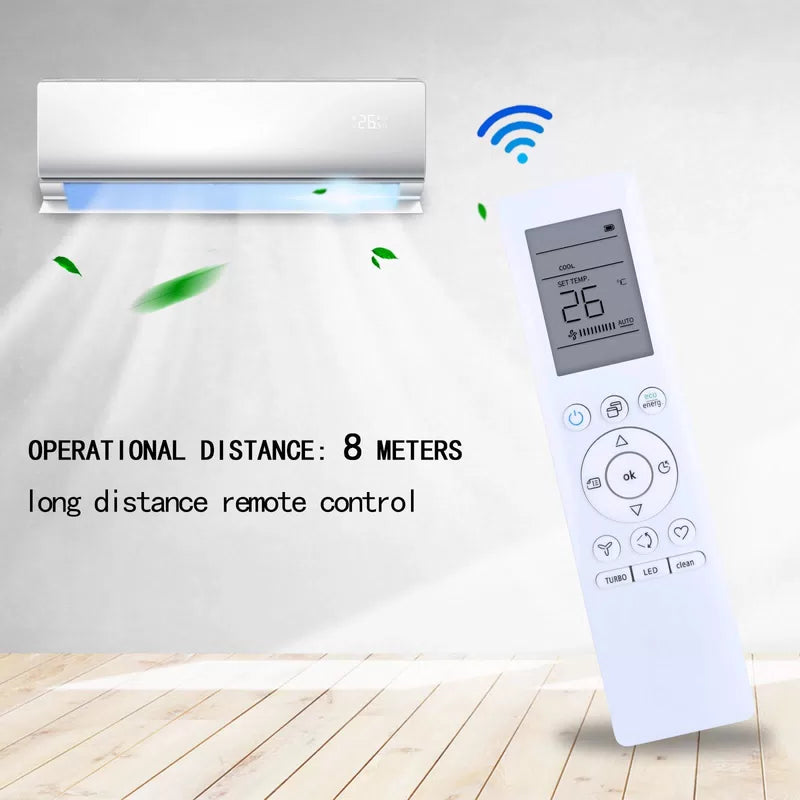 RG10A3(B)/BGEF Remote Control For Midea/Carrier/SystemAir Air Conditioner [6]