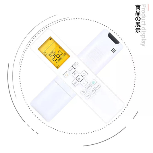 RG10X1(G2HS)/BGEF Remote Control For Midea Air Conditioner With backlight [3]