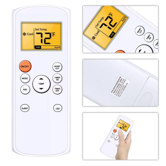RG57H1(B)/BGCEU1-M Remote Control For Whynter,Comfort Aire Air Conditioner [2]