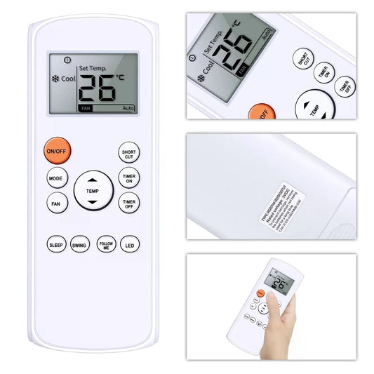 RG57H4(B)/BGEFU1 Remote Control For Insignia Toshiba Air Conditioner [1]