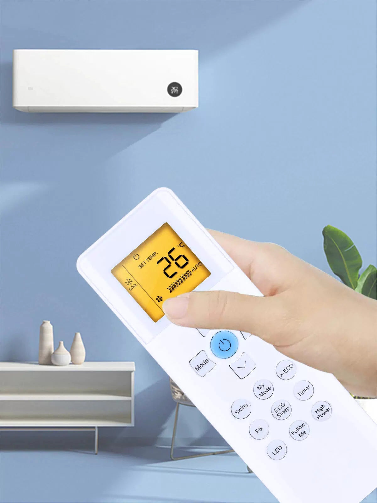 RG67G(2S)/BGEF Remote Control For Carrier Air Conditioner With backlight [7]