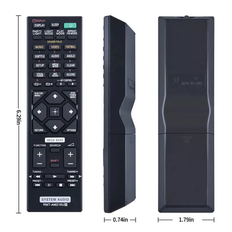 RMT-AM210U Remote Control For Sony Home Audio System SHAKE-X10D SHAKE-X30D [5]