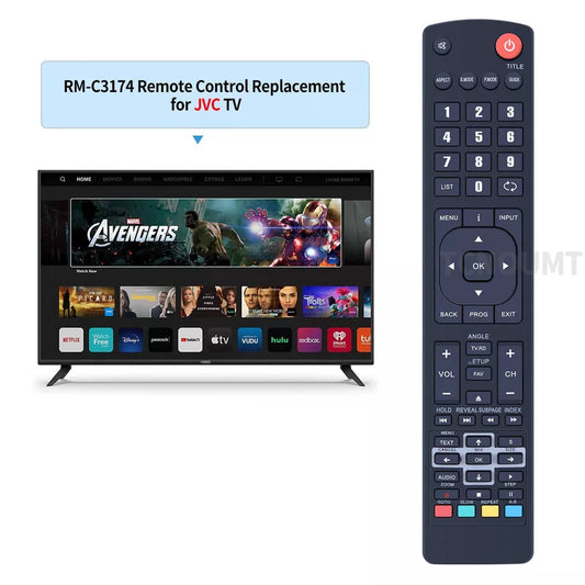 RM-C3174 Remote Control For JVC TV LT-22C540 LT-24C340 LT-42C550 LT-49C550 [2]