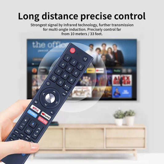 RM-C3362 RM-C3367 Voice Remote Control For JVC Smart HDTV Android TV [3]