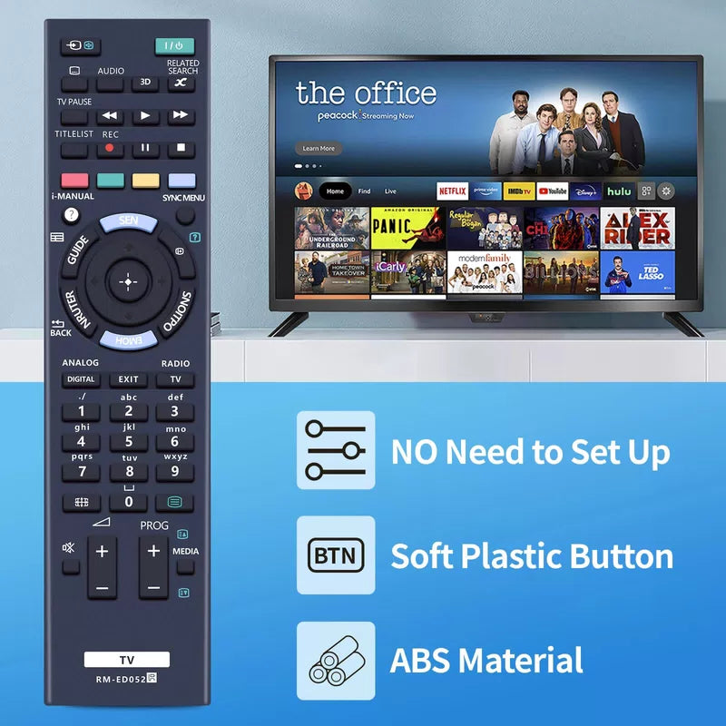 RM-ED052 Remote Control For Sony Smart TV RM-ED050 RM-ED053 RM-ED060 [3]