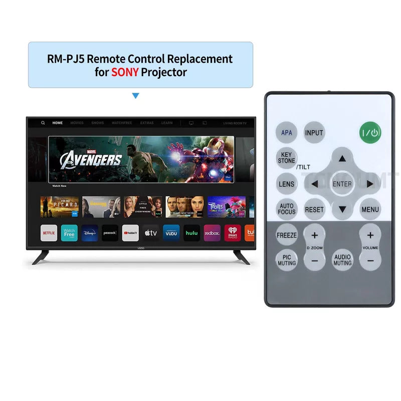 RM-PJ5 Remote Control For Sony Projector VPL-CX120 VPL-CS21 VPL-CS21 [2]