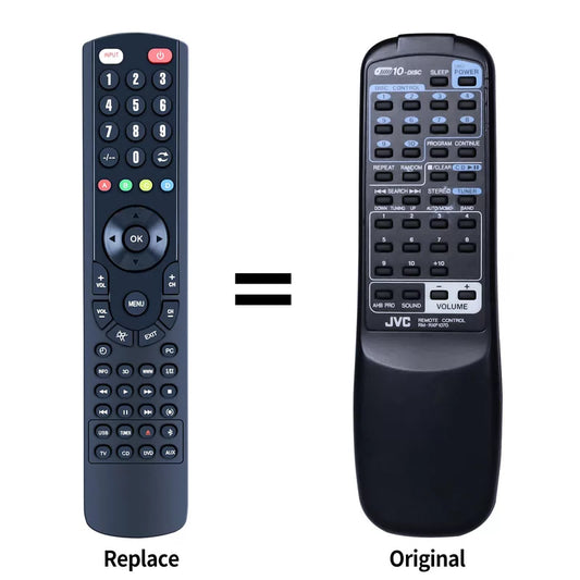 RM-RXP1070 Replacement Remote Control For JVC PCXC70BK PCXC60BK PCXC70 PCXC60 [1]