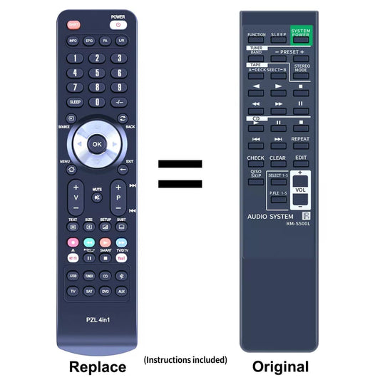 RM-S500L Replace Remote Control For Sony Hi-Fi System LBT-N500 LBT-N550 [2]