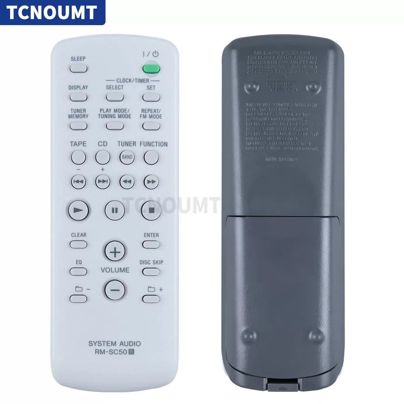 RM-SC50 Remote Control For Sony Audio System CMT-G83 CMT-HPZ7 MHC-EC50 [1]