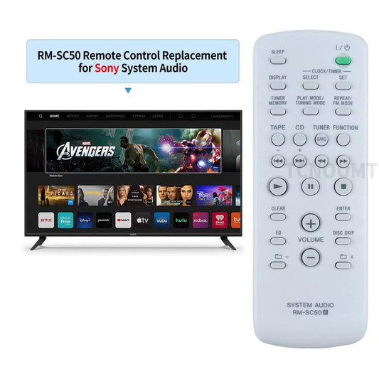 RM-SC50 Remote Control For Sony Audio System CMT-G83 CMT-HPZ7 MHC-EC50 [2]