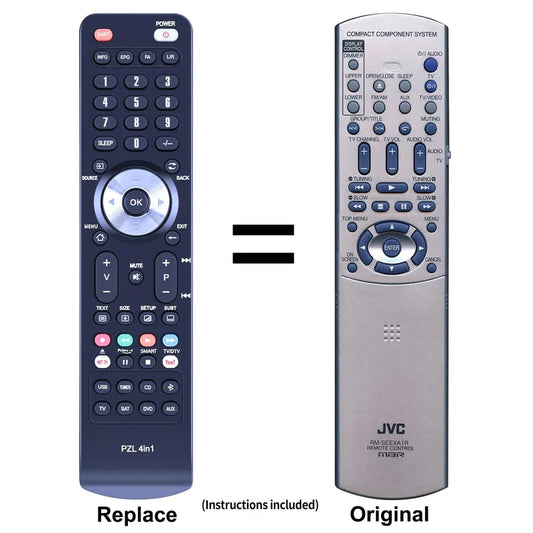 RM-SEEXA1R Replacement Remote Control For JVC EX-A1 EXA1 Component System [1]