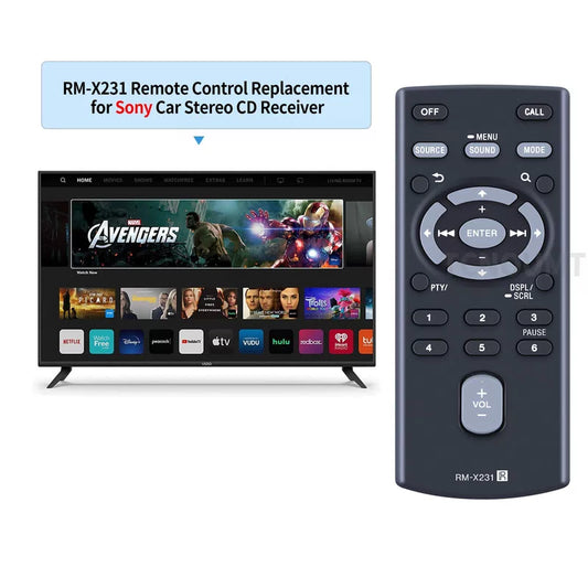RM-X231 For Sony Disc Player Remote Control MEXN5100BT WX-900BT WXGS920BH [2]