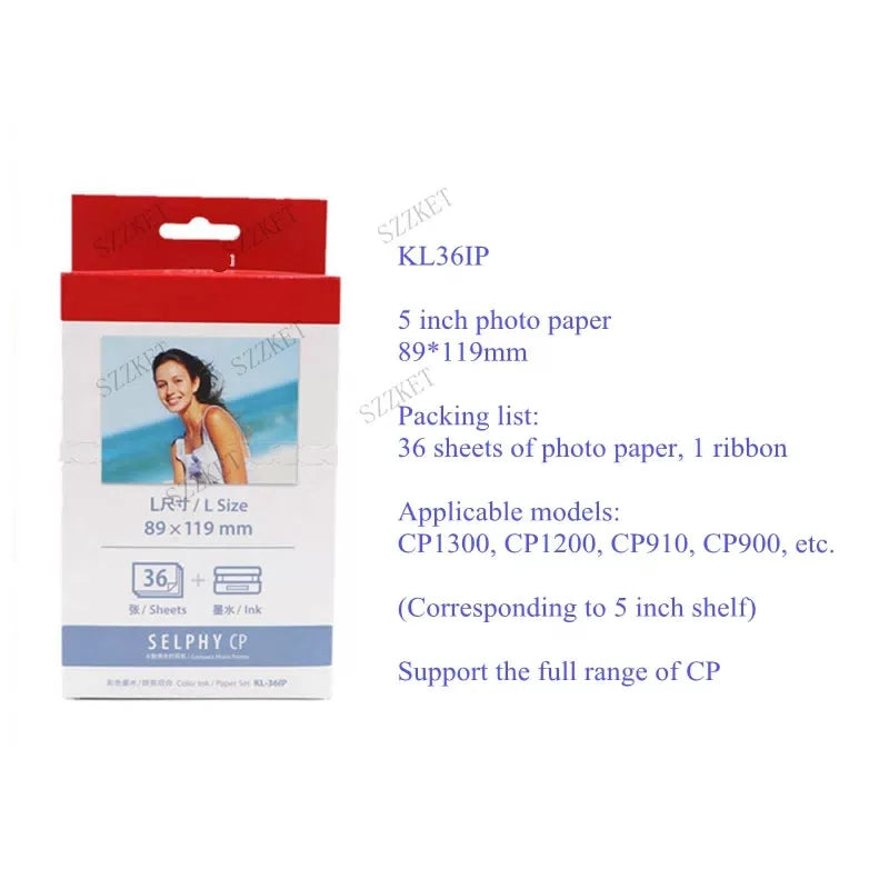 RP108 KL108 paper for KL36IP KC36IP KC18IS KC18IL Photograph paper CP1300 CP1200 CP910 CP1500 Photo Paper RP108 KP108 KL108 [3]