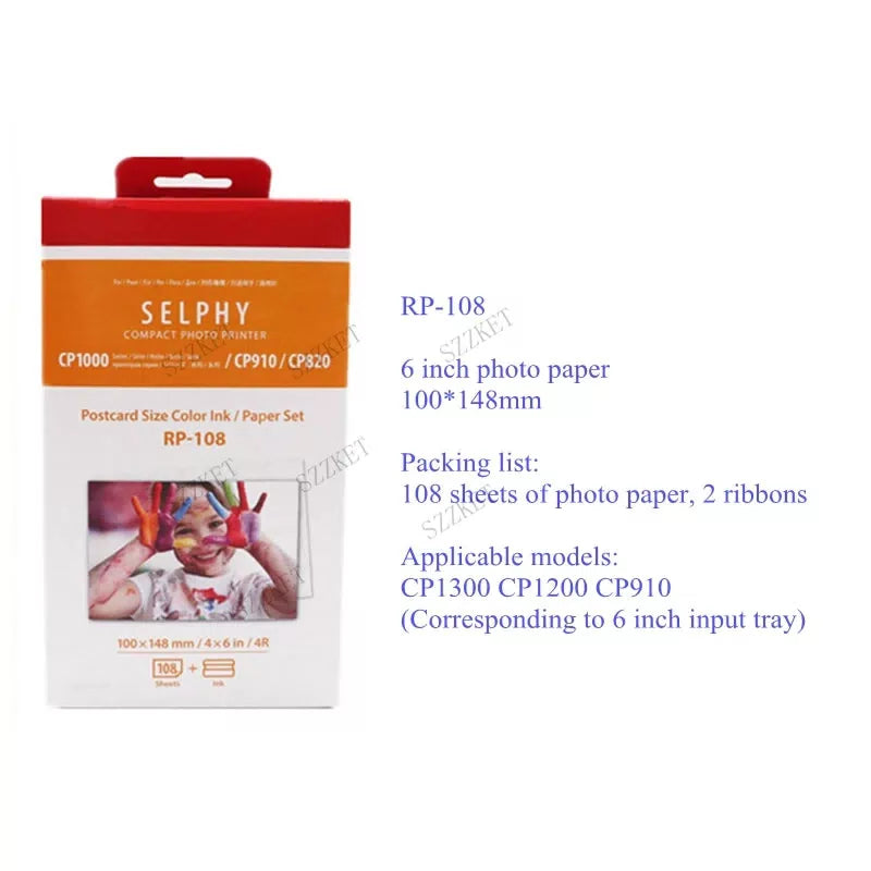 RP108 KL108 paper for KL36IP KC36IP KC18IS KC18IL Photograph paper CP1300 CP1200 CP910 CP1500 Photo Paper RP108 KP108 KL108 [7]