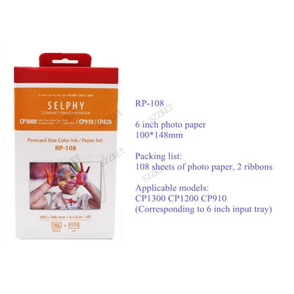 RP108 KL108 paper for KL36IP KC36IP KC18IS KC18IL Photograph paper CP1300 CP1200 CP910 CP1500 Photo Paper RP108 KP108 KL108 [7]