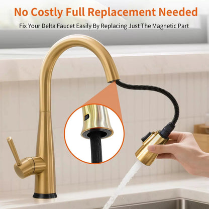 RP80977 Magnet Replacement Kit for Delta Kitchen Faucet Parts - Fixes Loose... [6]