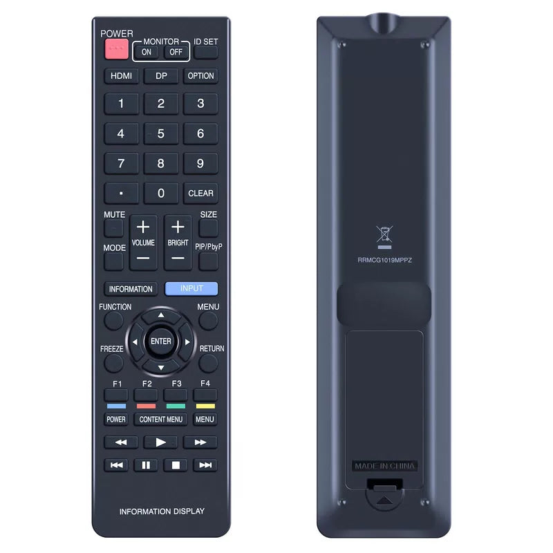 RRMCG1019MPPZ For Sharp Information Display Remote Control PN-HW431 PN-HW501 [1]