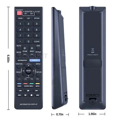 RRMCG1019MPPZ For Sharp Information Display Remote Control PN-HW431 PN-HW501 [5]