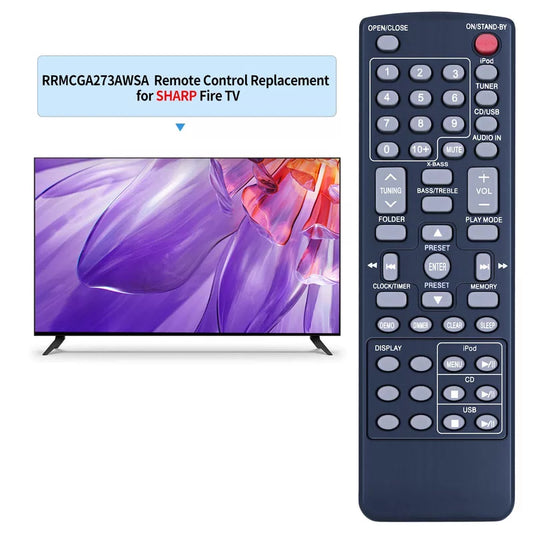 RRMCGA273AWSA Remote Control For Sharp Audio System DK-KP80U DK-KP80P [2]