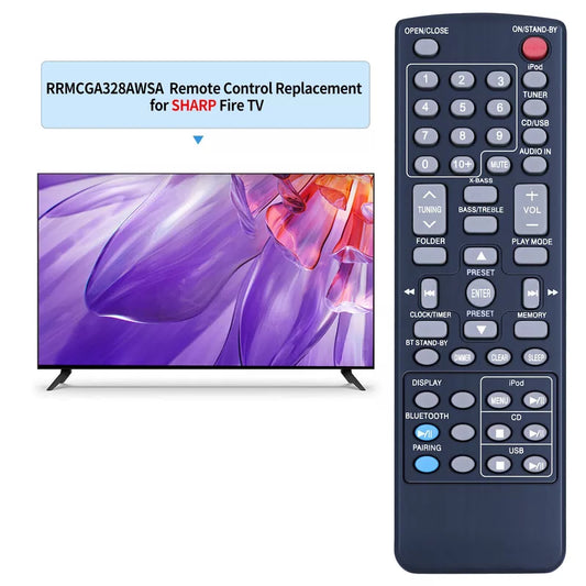 RRMCGA328AWSA Remote Control For Sharp Audio System DK-KP85 DK-KP85P [2]